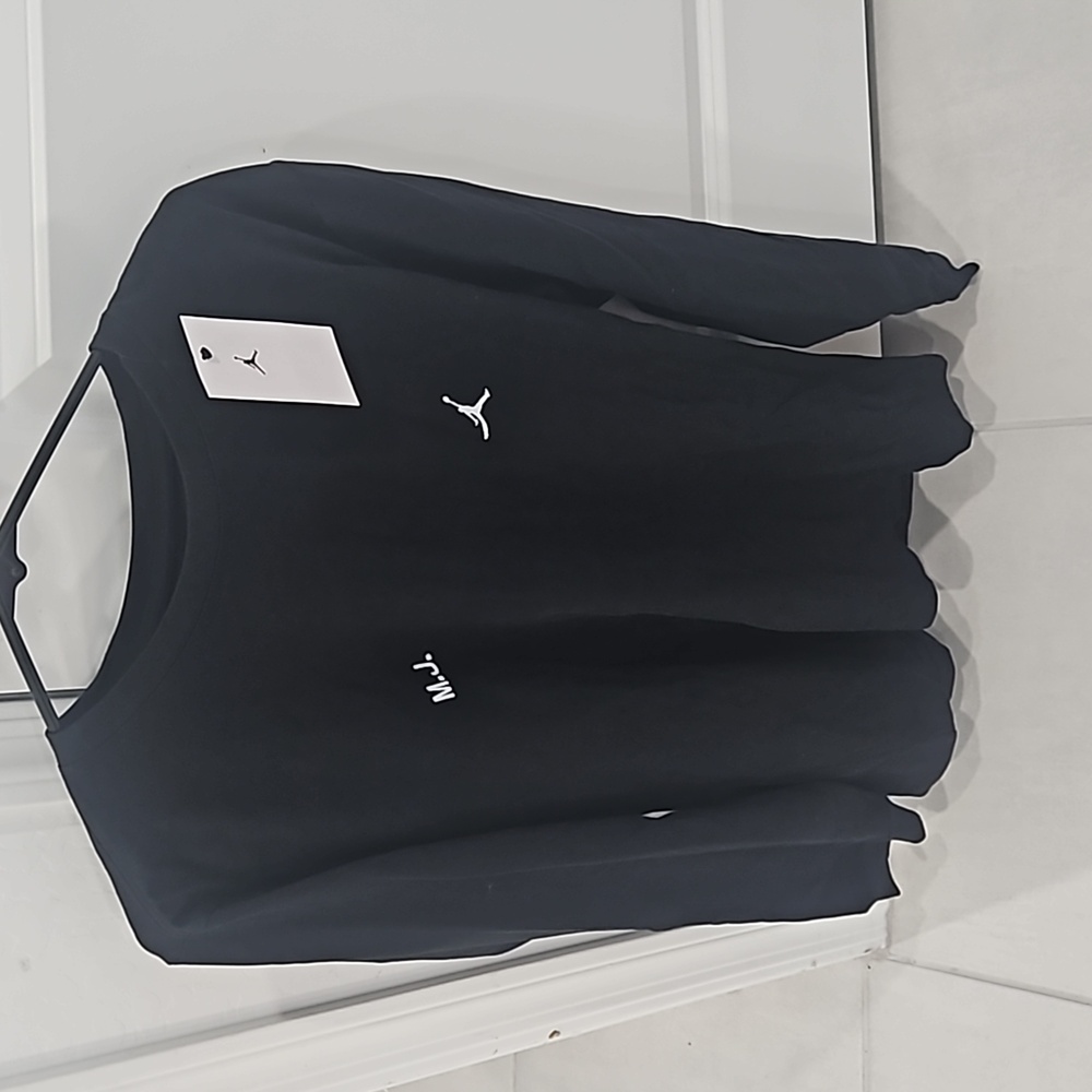 Jordan Black Long Sleeve Shirt